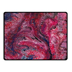 Dragons Flames Fleece Blanket (small) by kaleidomarblingart