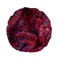 Dragons Flames Standard 15  Premium Round Cushions by kaleidomarblingart