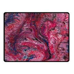 Dragons Flames Double Sided Fleece Blanket (small)  by kaleidomarblingart