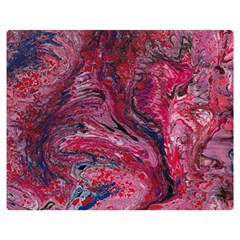 Dragons Flames Double Sided Flano Blanket (medium)  by kaleidomarblingart