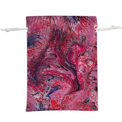 Dragons Flames  Lightweight Drawstring Pouch (xl) by kaleidomarblingart