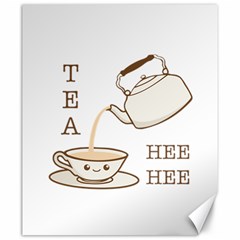 Tea Hee Hee Canvas 20  X 24  by CuteKingdom