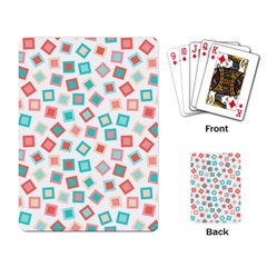 Aqua Coral Playing Cards Single Design (rectangle) by CuteKingdom