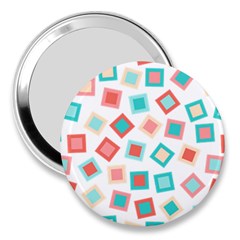 Aqua Coral 3  Handbag Mirrors by CuteKingdom