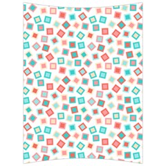 Aqua Coral Back Support Cushion by CuteKingdom