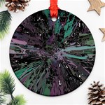 Glitched Out Ornament (Round) Front