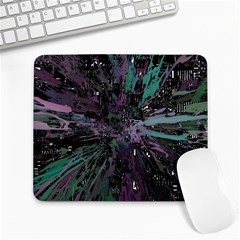 Glitched Out Large Mousepads by MRNStudios