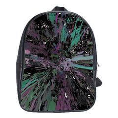 Glitched Out School Bag (large)