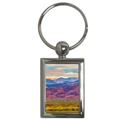 Arid Andean Landscape, La Rioja, Argentina010 Key Chain (rectangle) by dflcprintsclothing