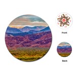 Arid Andean Landscape, La Rioja, Argentina010 Playing Cards Single Design (Round) Front