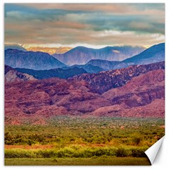 Arid Andean Landscape, La Rioja, Argentina010 Canvas 12  X 12  by dflcprintsclothing