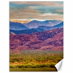 Arid Andean Landscape, La Rioja, Argentina010 Canvas 18  X 24  by dflcprintsclothing