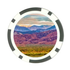 Arid Andean Landscape, La Rioja, Argentina010 Poker Chip Card Guard by dflcprintsclothing