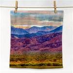 Arid Andean Landscape, La Rioja, Argentina010 Face Towel Front