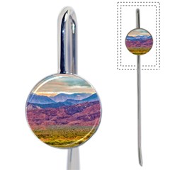 Arid Andean Landscape, La Rioja, Argentina010 Book Mark by dflcprintsclothing