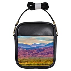 Arid Andean Landscape, La Rioja, Argentina010 Girls Sling Bag by dflcprintsclothing