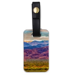 Arid Andean Landscape, La Rioja, Argentina010 Luggage Tag (one Side) by dflcprintsclothing