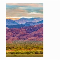 Arid Andean Landscape, La Rioja, Argentina010 Small Garden Flag (two Sides) by dflcprintsclothing