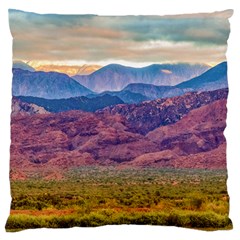 Arid Andean Landscape, La Rioja, Argentina010 Large Cushion Case (two Sides) by dflcprintsclothing