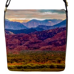 Arid Andean Landscape, La Rioja, Argentina010 Flap Closure Messenger Bag (s) by dflcprintsclothing