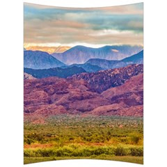 Arid Andean Landscape, La Rioja, Argentina010 Back Support Cushion by dflcprintsclothing