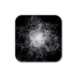 String Theory Rubber Square Coaster (4 pack)  Front