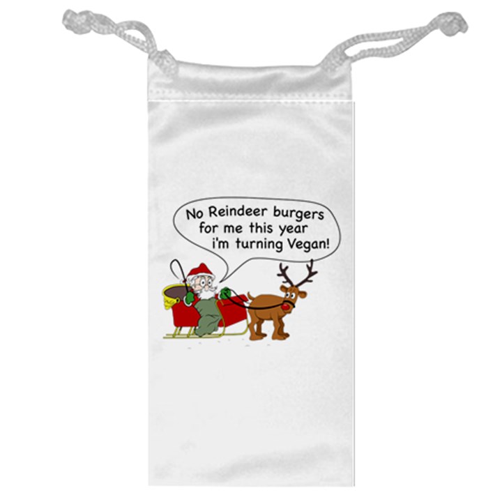 Vegan Santa Jewelry Bag