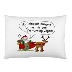 Vegan Santa Pillow Case by CuteKingdom