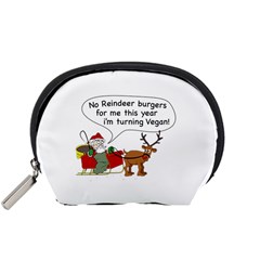 Vegan Santa Accessory Pouch (small) by CuteKingdom