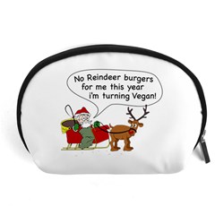 Vegan Santa Accessory Pouch (large) by CuteKingdom