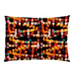 Multicolored Bubbles Print Pattern Pillow Case (two Sides)