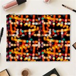 Multicolored Bubbles Print Pattern Cosmetic Bag (XL) Front