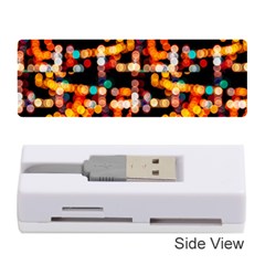 Multicolored Bubbles Print Pattern Memory Card Reader (stick)