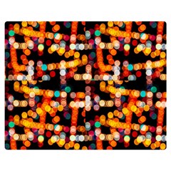 Multicolored Bubbles Print Pattern Double Sided Flano Blanket (medium) 