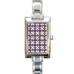 Geometric Rectangle Italian Charm Watch