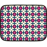 Geometric Fleece Blanket (Mini) 35 x27  Blanket