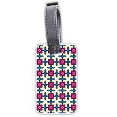 Geometric Luggage Tag (one Side)