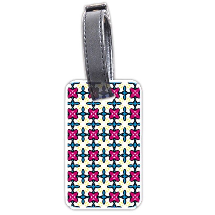 Geometric Luggage Tag (one side)