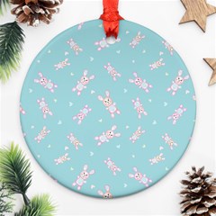 Rabbit  Ornament (round)