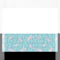 Rabbit  Rectangular Jigsaw Puzzl