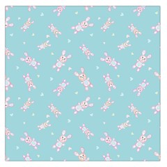 Rabbit  Large Satin Scarf (square) by SychEva