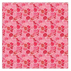 Roses Large Satin Scarf (square) by CuteKingdom