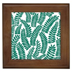 Fern Framed Tile