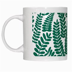 Fern White Mugs