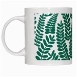 Fern White Mugs Left