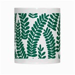 Fern White Mugs Center