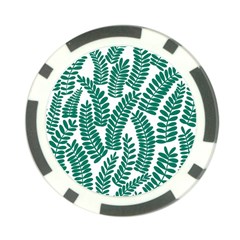 Fern Poker Chip Card Guard