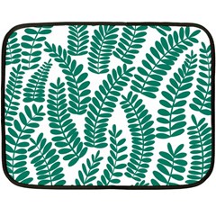 Fern Double Sided Fleece Blanket (mini)  by Chromis