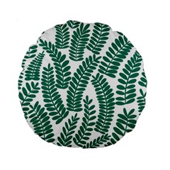 Fern Standard 15  Premium Round Cushions by Chromis