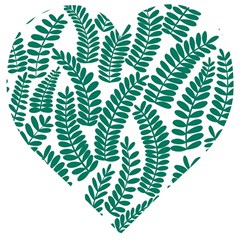 Fern Wooden Puzzle Heart